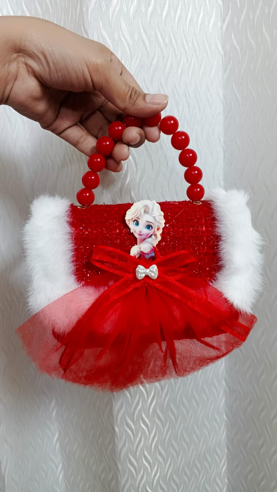 Elsa doll bag