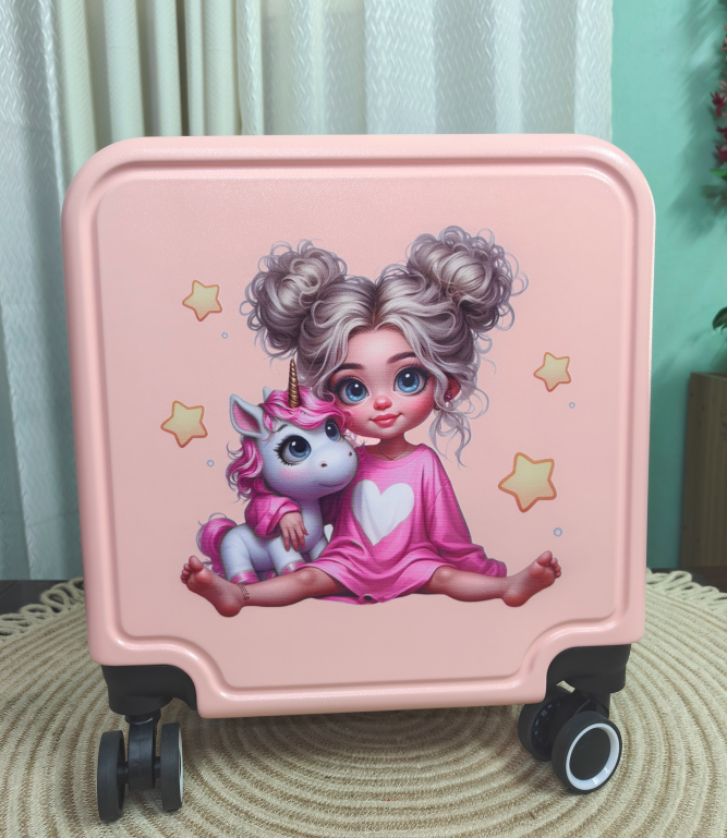 Cute doll Trolley Bag