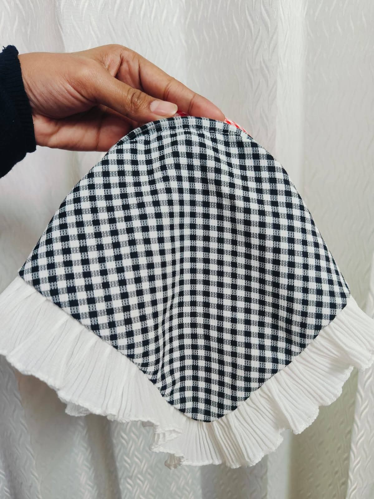 Check Bandana Band -Black