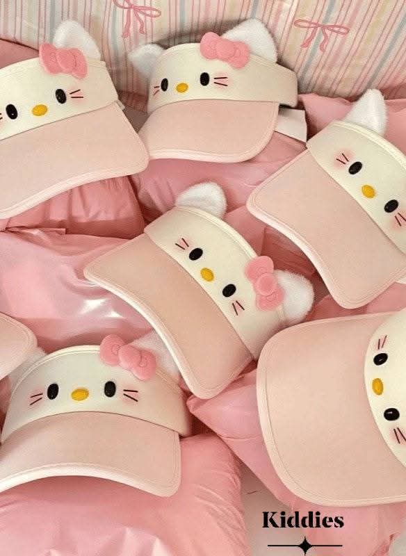 Hello kitty sunshade cap