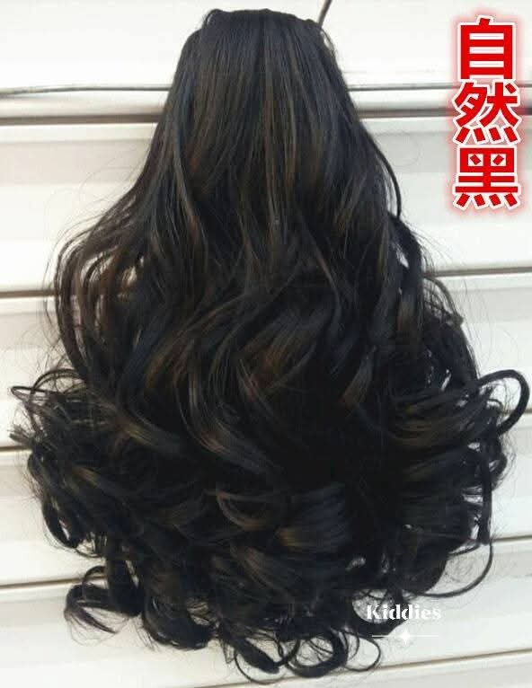 Curly Rolled Hair