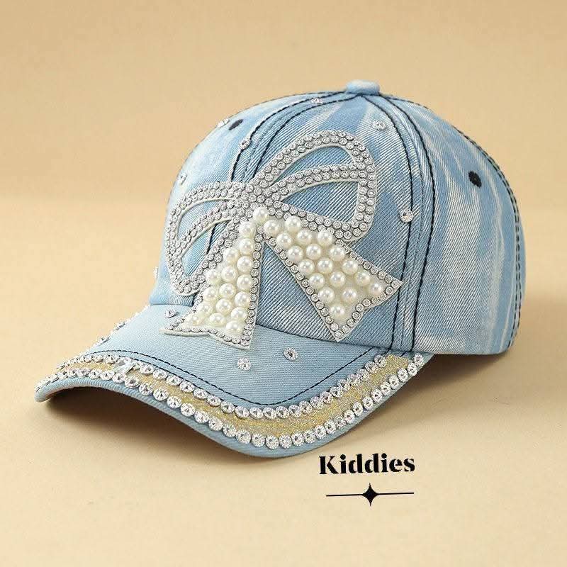 Denim luxury baseball cap