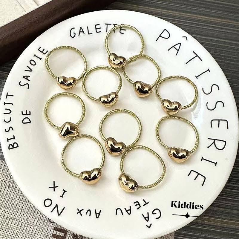 Mini Heart rubber set