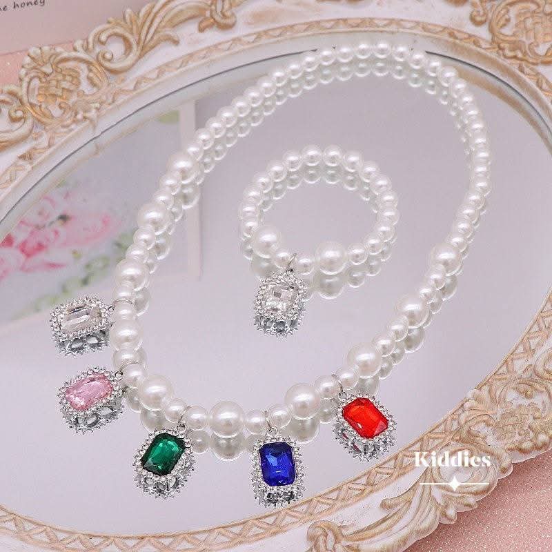 Stone jewelry set