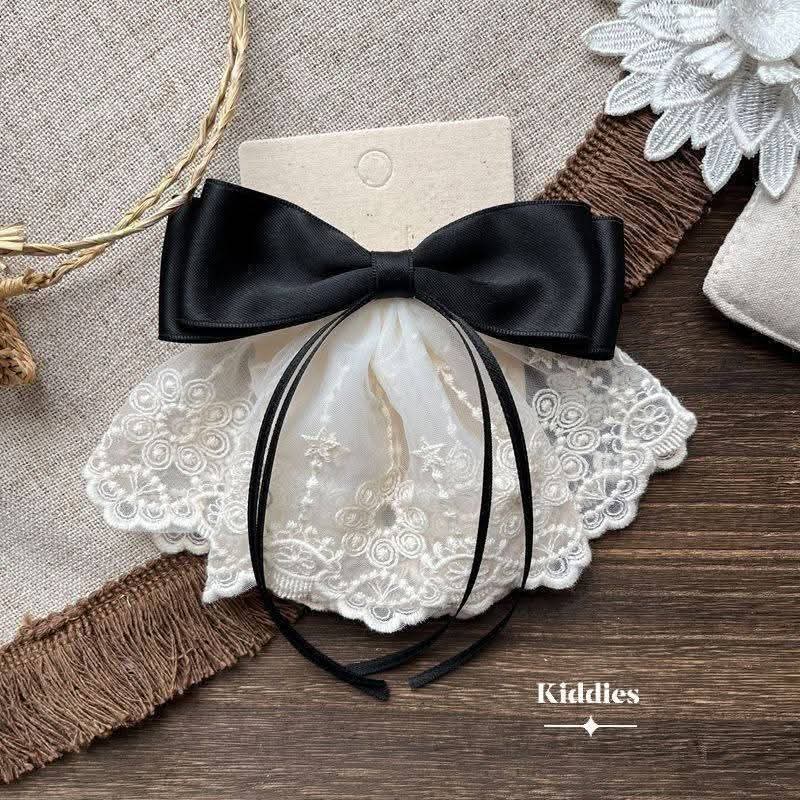 Fairy lace Bow clip