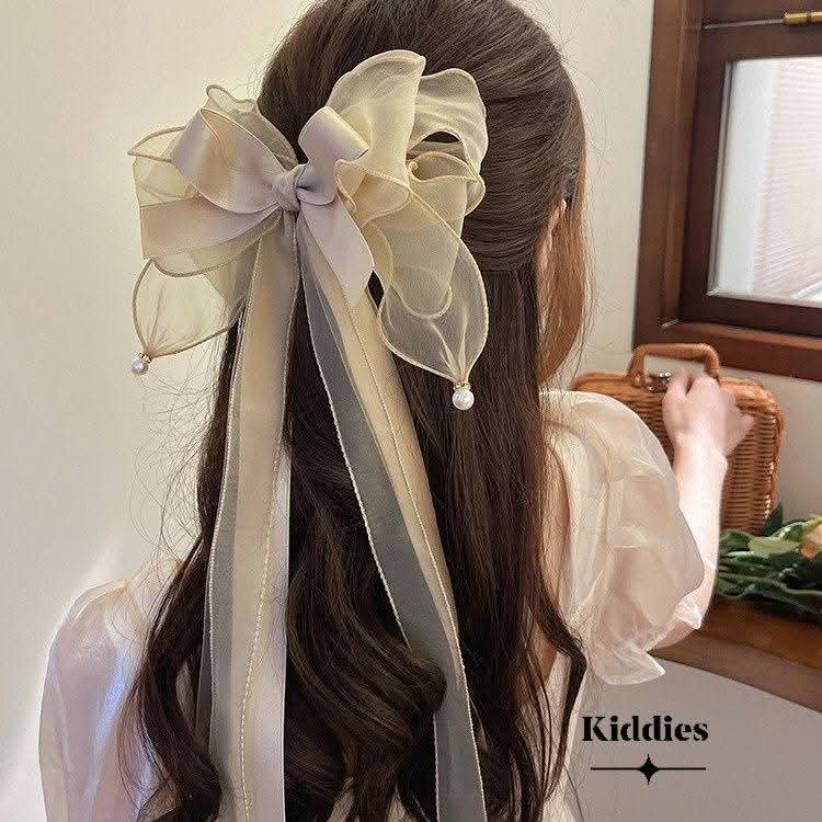 Fairy big bow clip