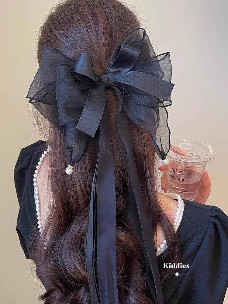 Fairy big bow clip