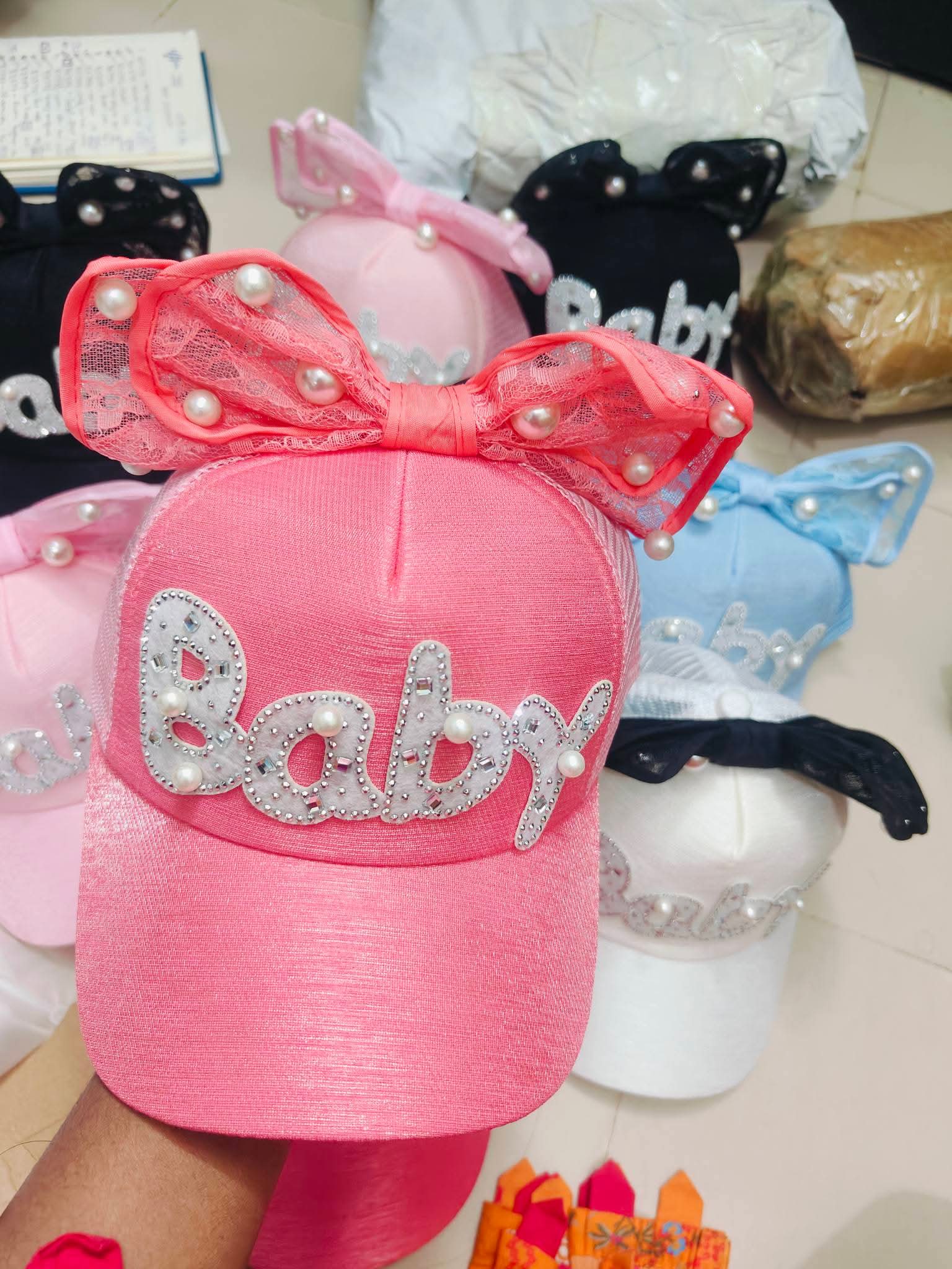 Baseball baby cap