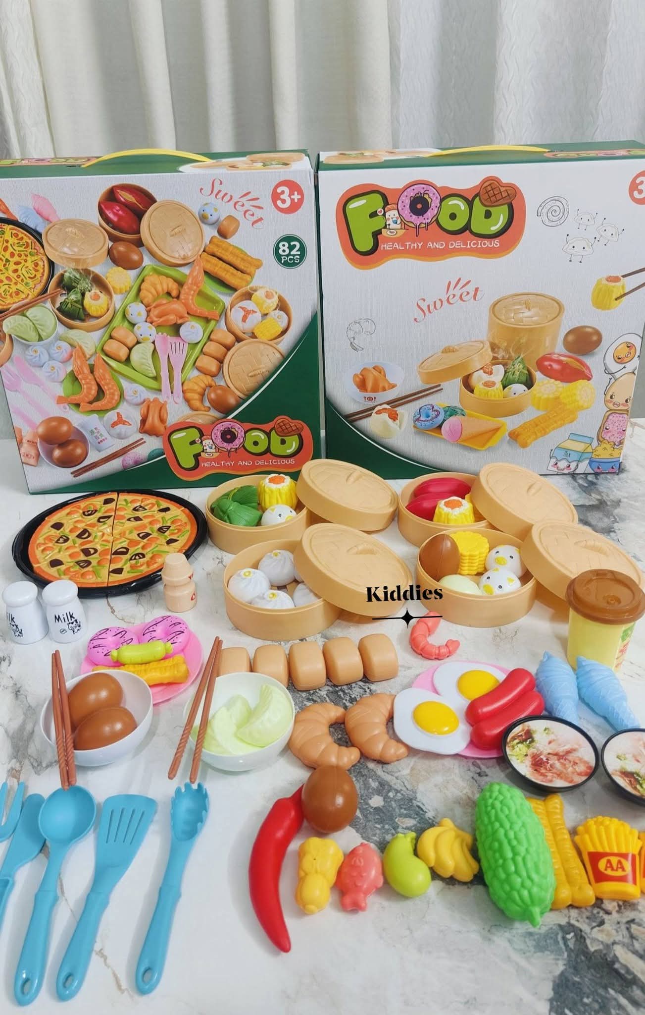82 pcs  Food Set