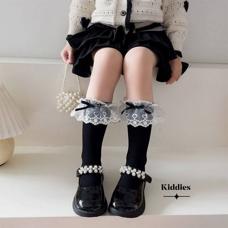 Long lace socks