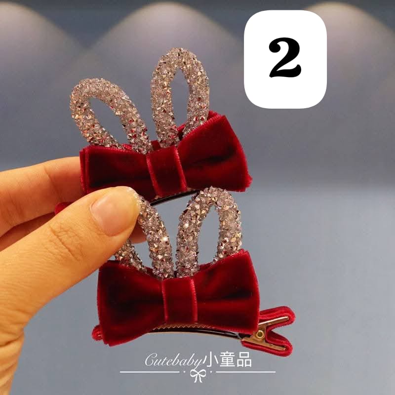 Mini bow clip