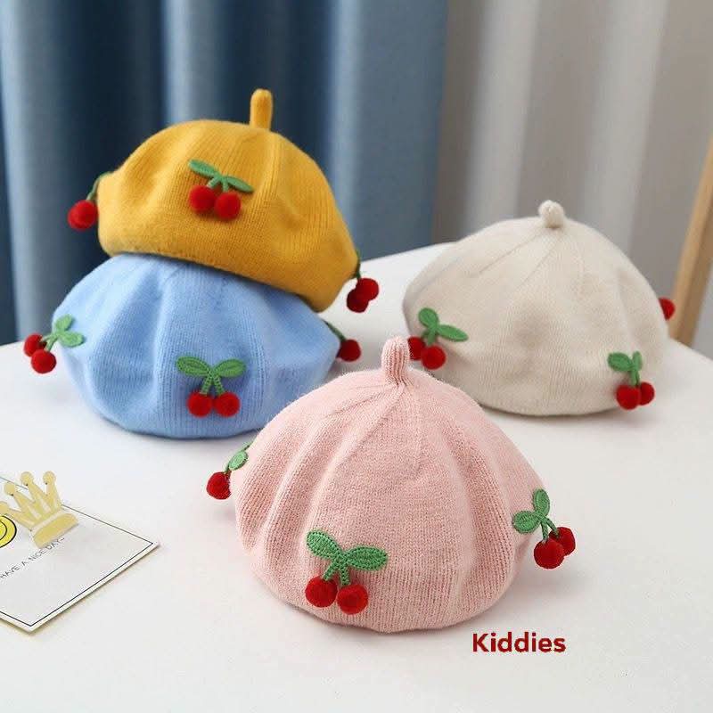 Cheery Beret Cap