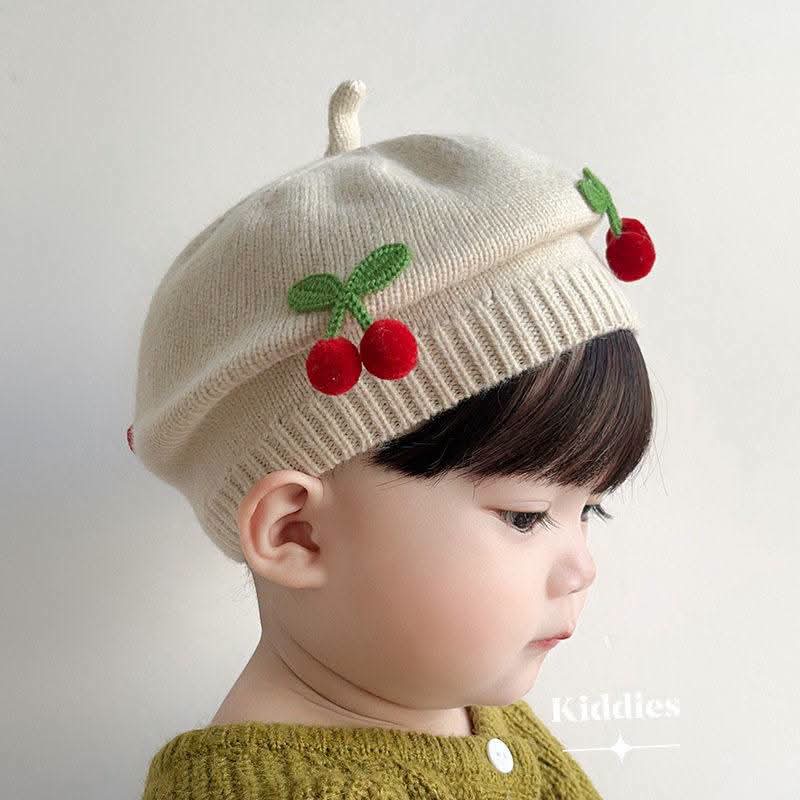 Cheery Beret Cap