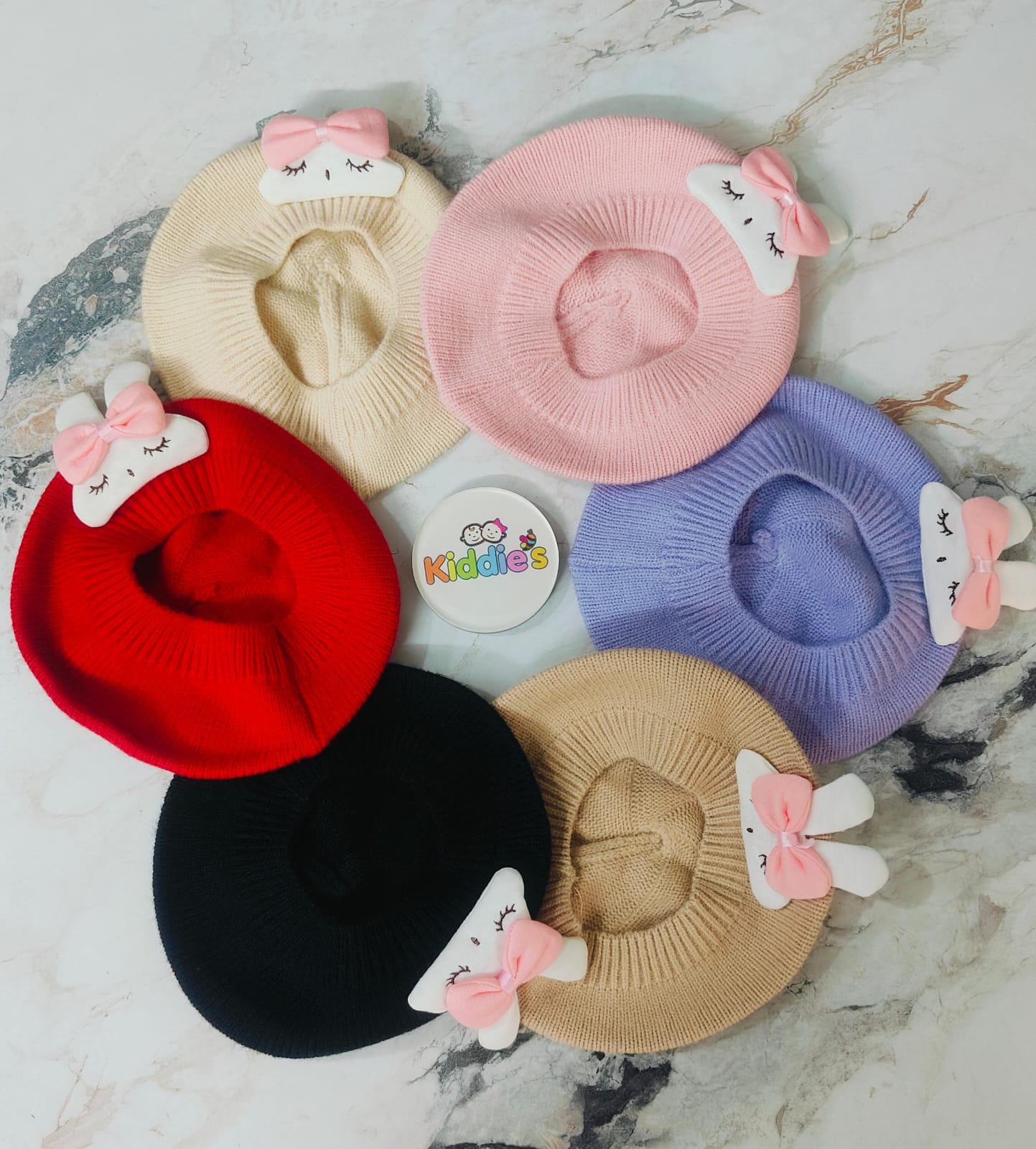 Bunny Beret Cap