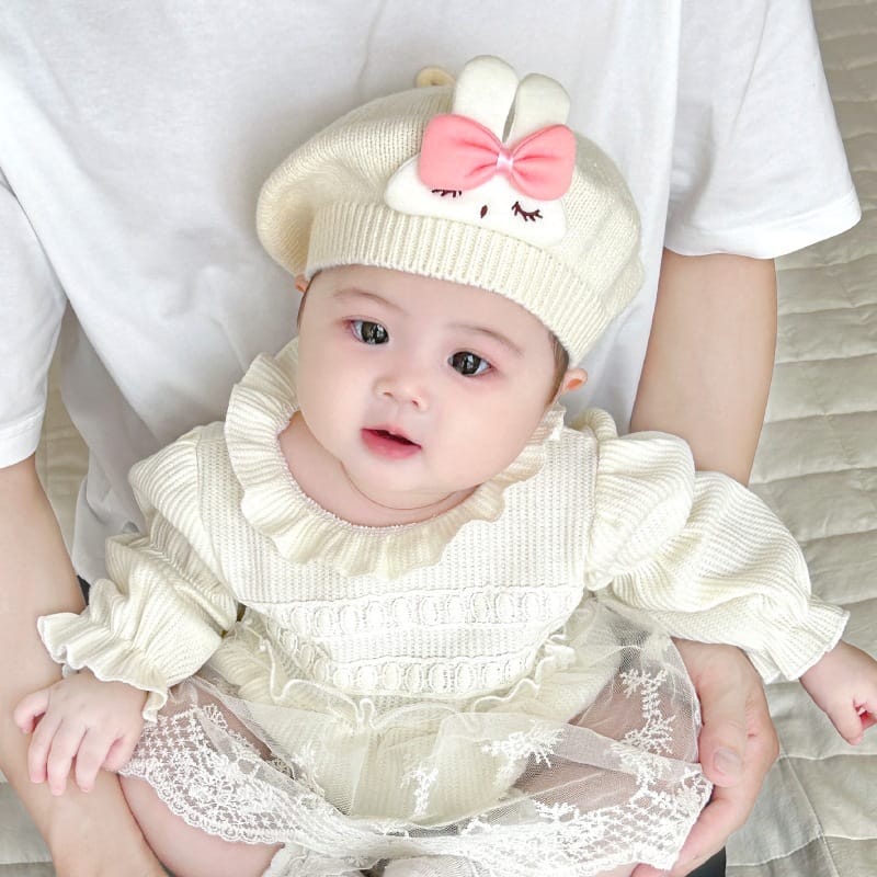 Bunny Beret Cap