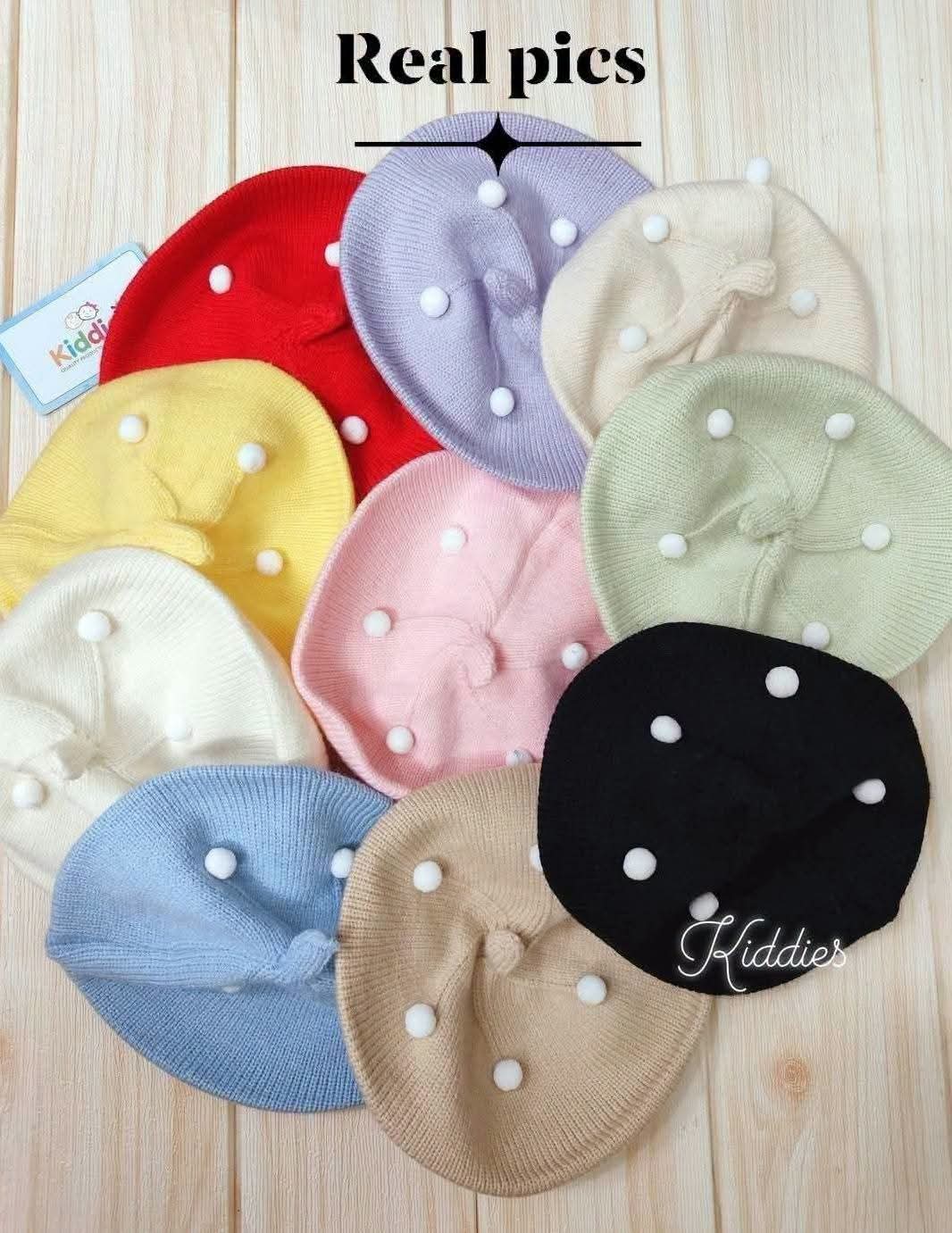 Ball Beret Cap