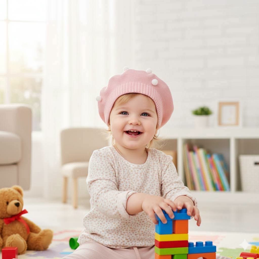 Ball Beret Cap