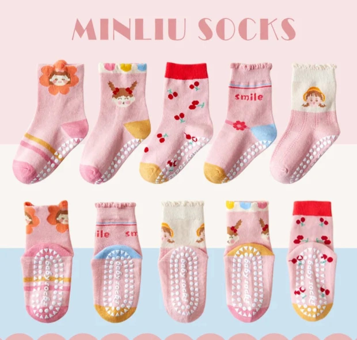 Doll Socks 5 pair set